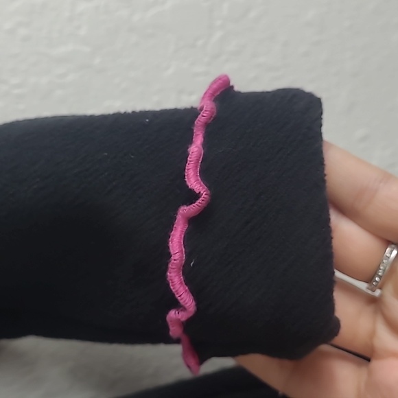 Bonnie Jean Black Coat Size 3t - Picture 2 of 6